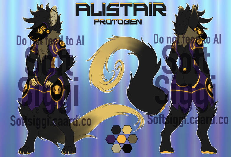 Alistair Reference Sheet Commission